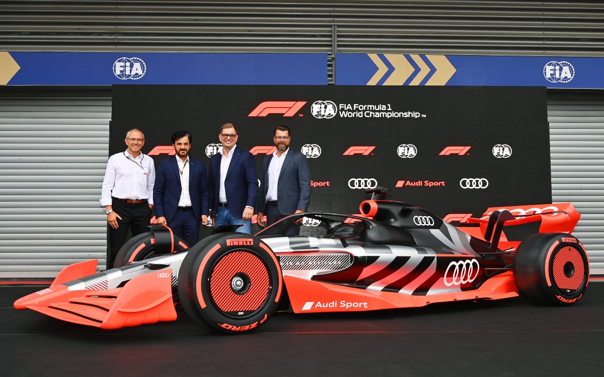 F1: Presenta Audi su plan para 'ganar en tres años' | Tuit