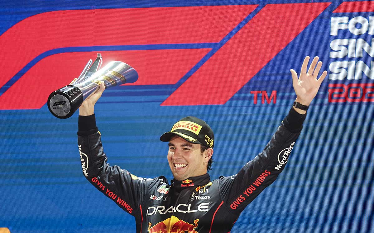 F1: ‘This is the mexican way’, Sergio ‘Checo’ Pérez gana el Gran Premio de Singapur