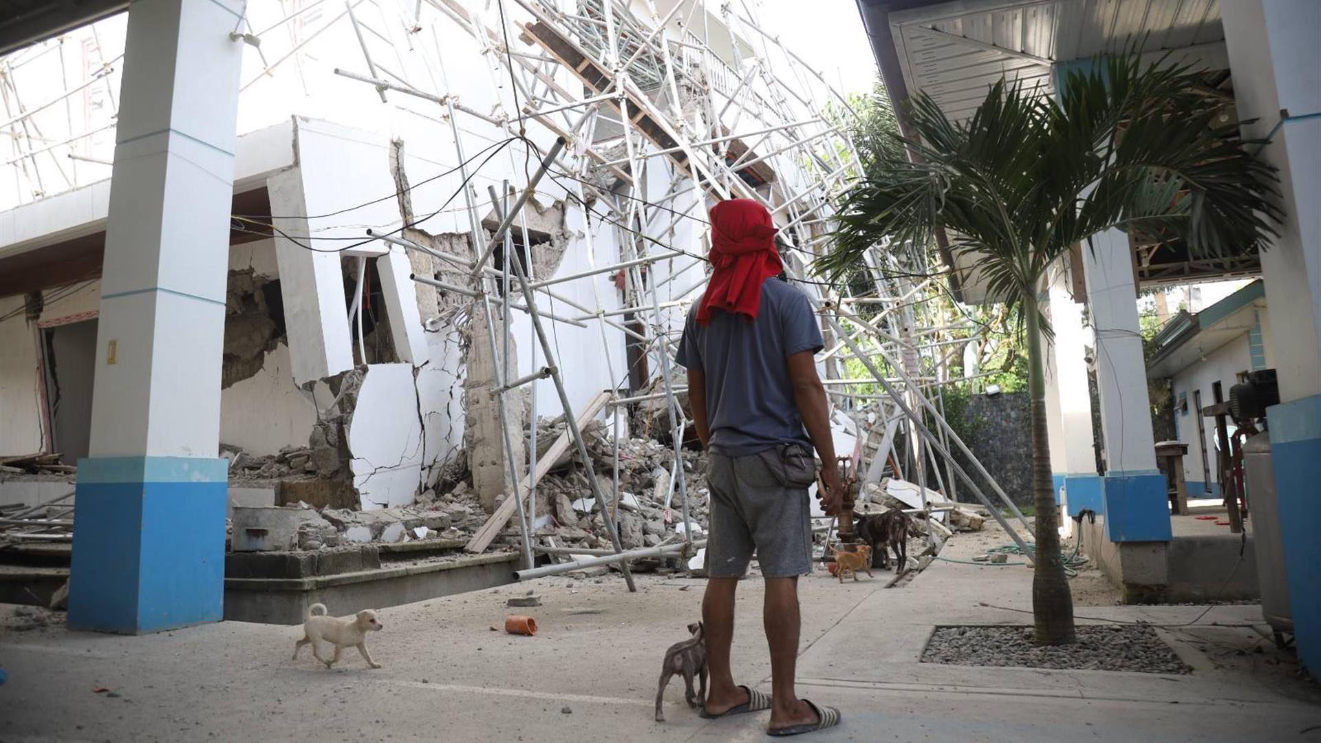 Fuerte terremoto sacude Filipinas y deja decenas de heridos, además de destrozos