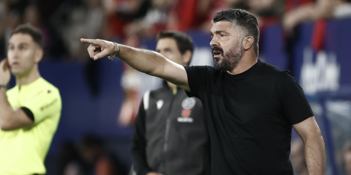 Gattuso: "Con 45 minutos no es bastante, hay un problema de mentalidad"