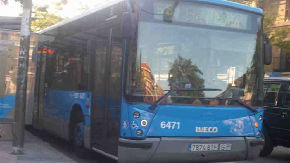 Horario de los autobuses de Madrid EMT en Navidad y Nochebuena