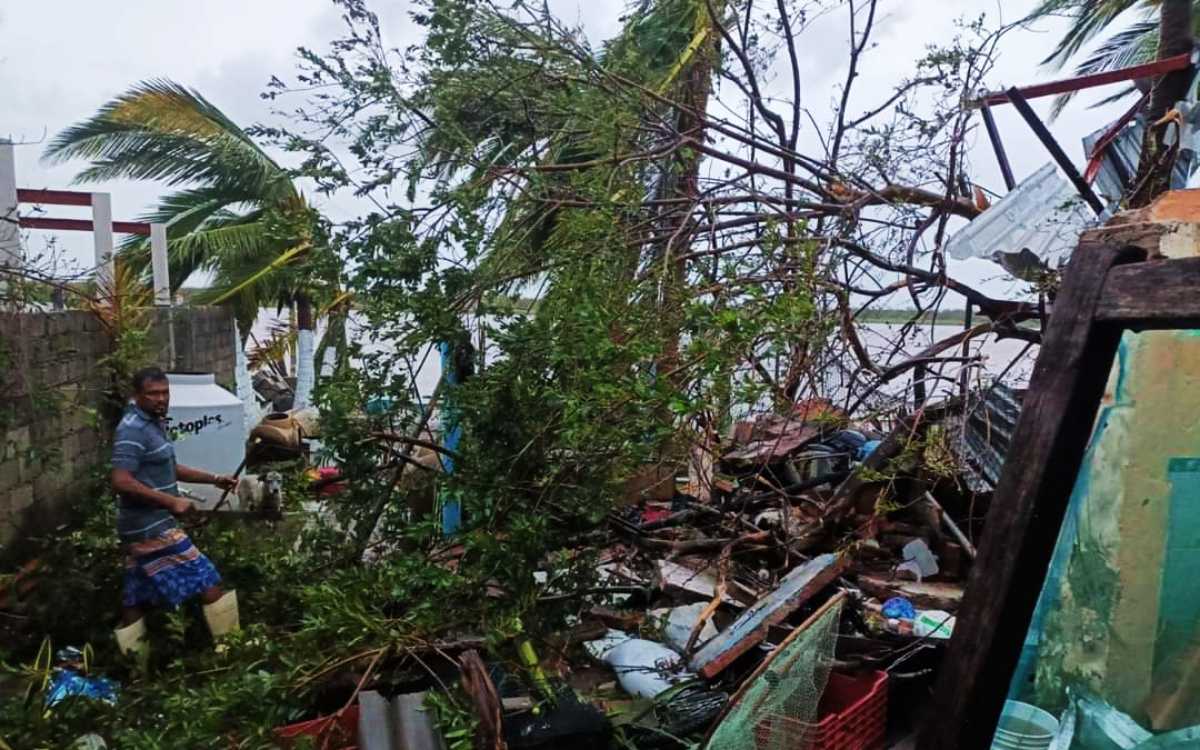 Huracán Roslyn deja dos personas fallecidas en Nayarit