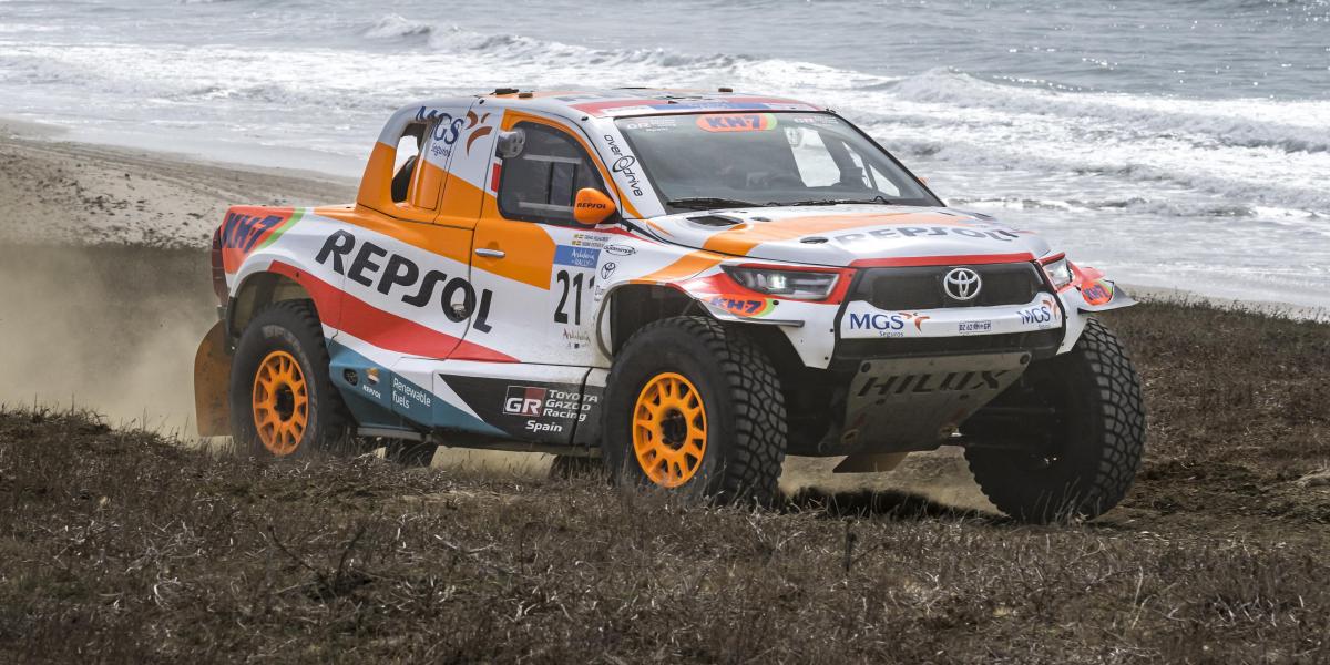 Isidre Esteve completa su preparación para el Dakar 2023 con el 5º puesto en T1