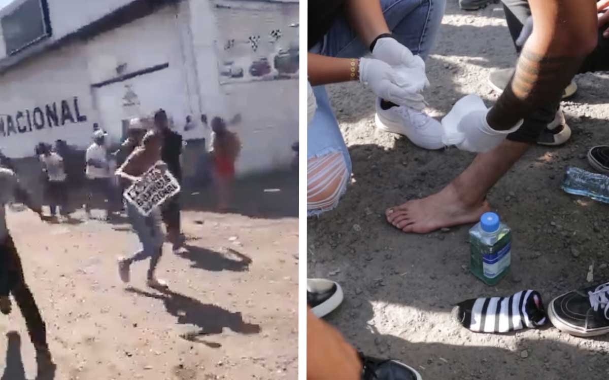 Jalisco: Dos personas heridas por disparos en manifestación contra la GN; un choque provocó la protesta