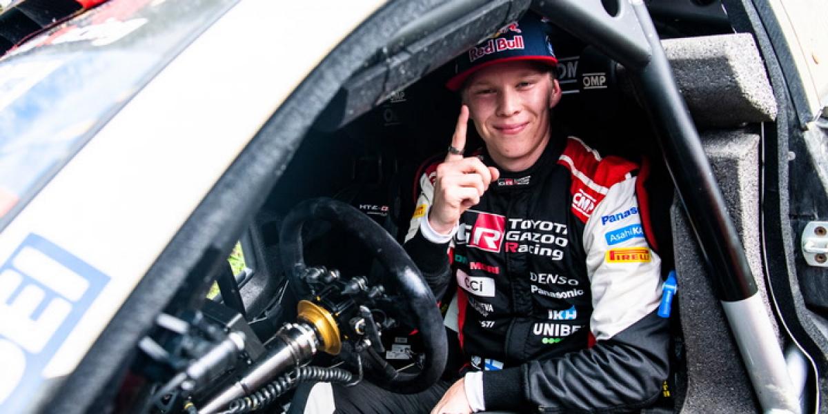 Kalle Rovanpera estrena su título de campeón en el Rally Catalunya