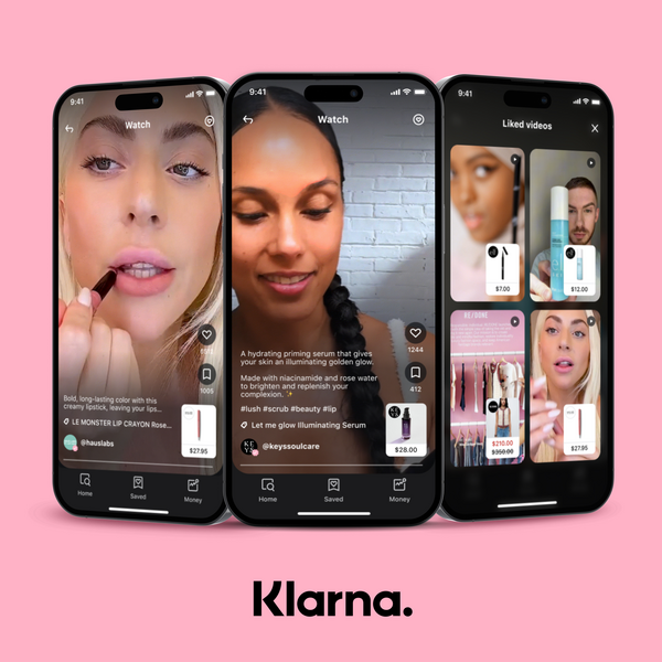 Klarna lanza nuevas funciones para creadores y videos que se pueden comprar
