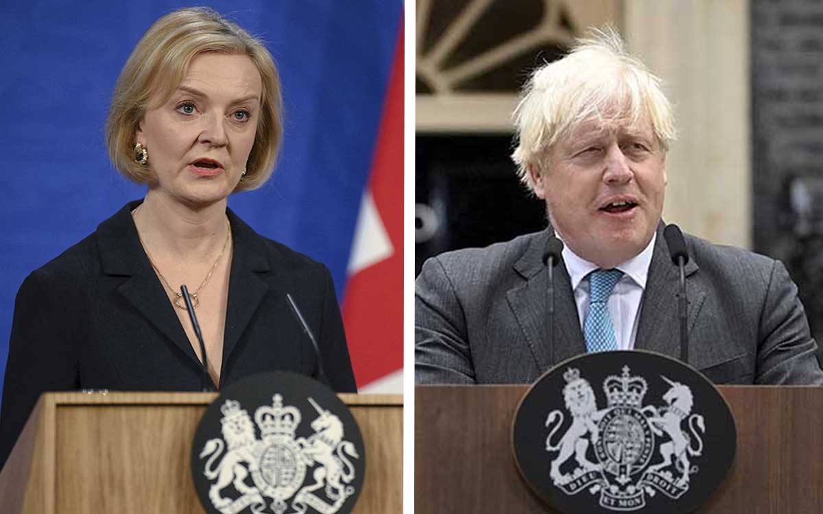 La mayoría de los conservadores pide que renuncie Liz Truss y que regrese Boris Johnson