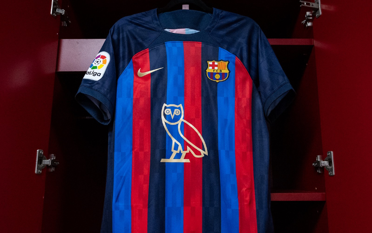 LaLiga: El emblema del cantante Drake lucirá en la playera del Barça durante El Clásico | Video