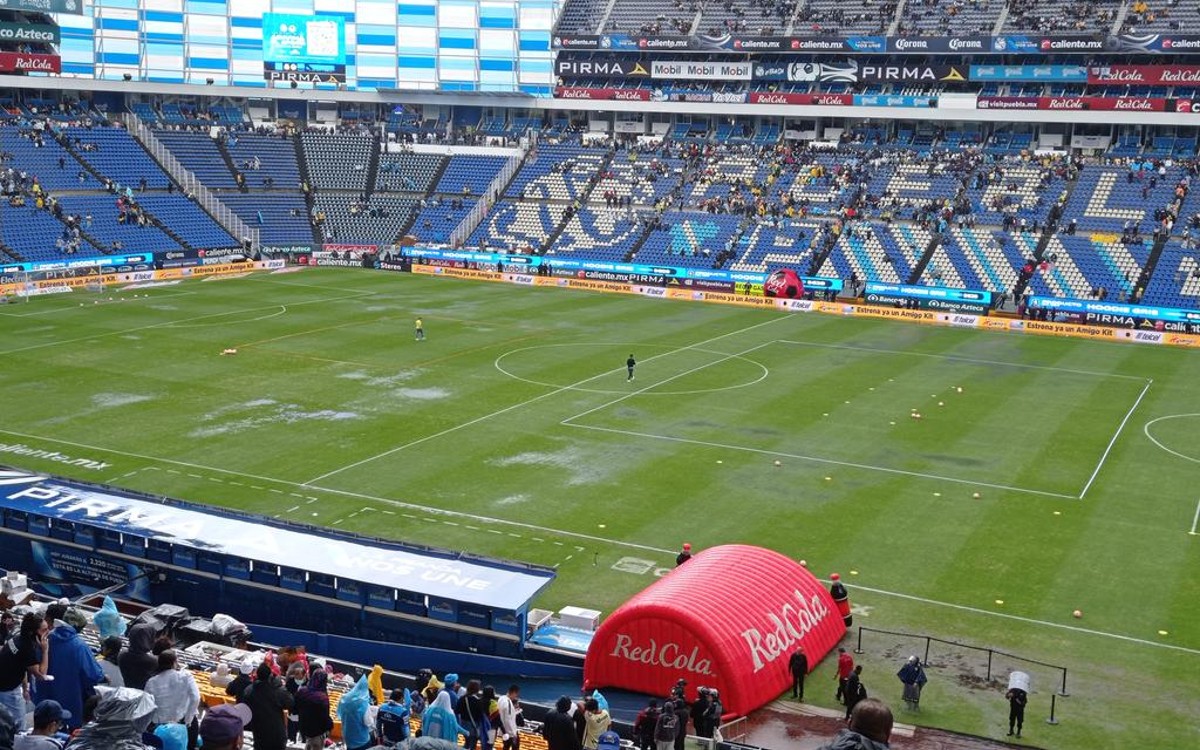Liga MX: Demoran media hora el inicio del partido entre Puebla y América | Tuit