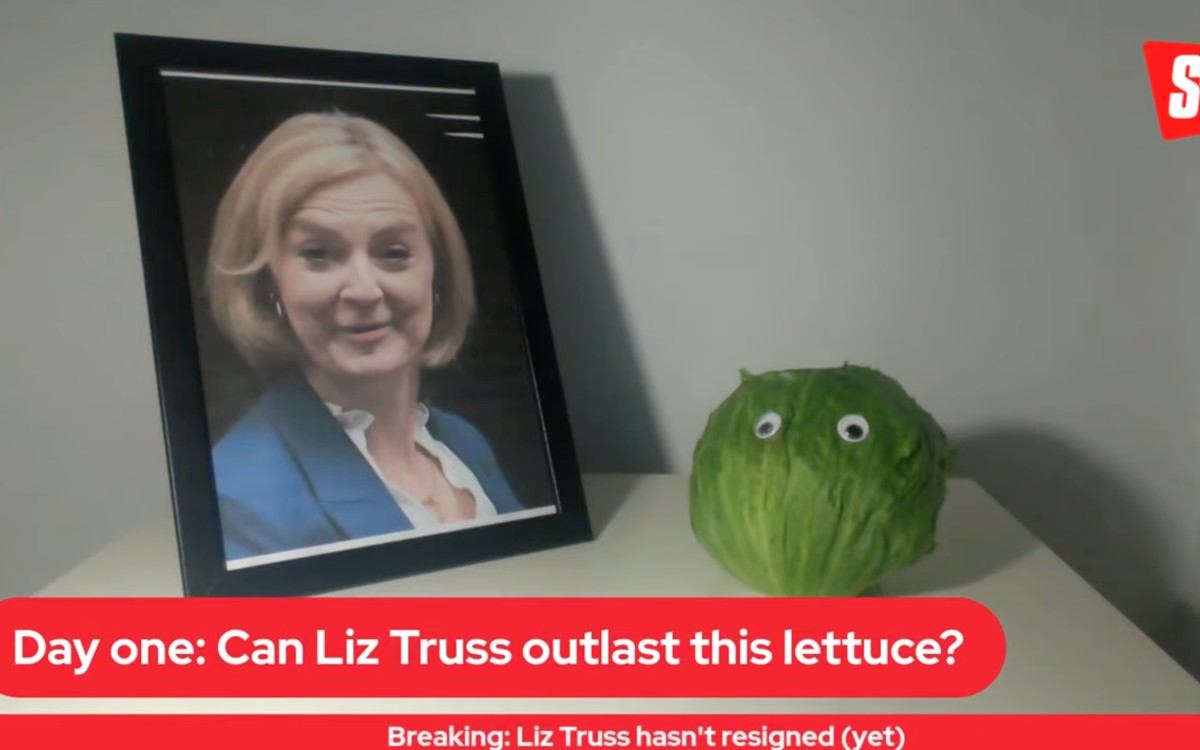 Liz Truss vs. ¿una lechuga?; Daily Star pone en duda continuidad de primera ministra británica