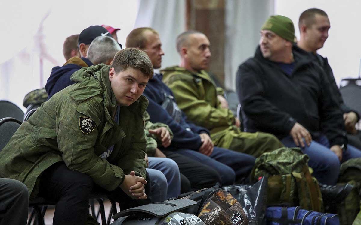 Los reservistas movilizados por Rusia, obligados a llevar su propio botiquín