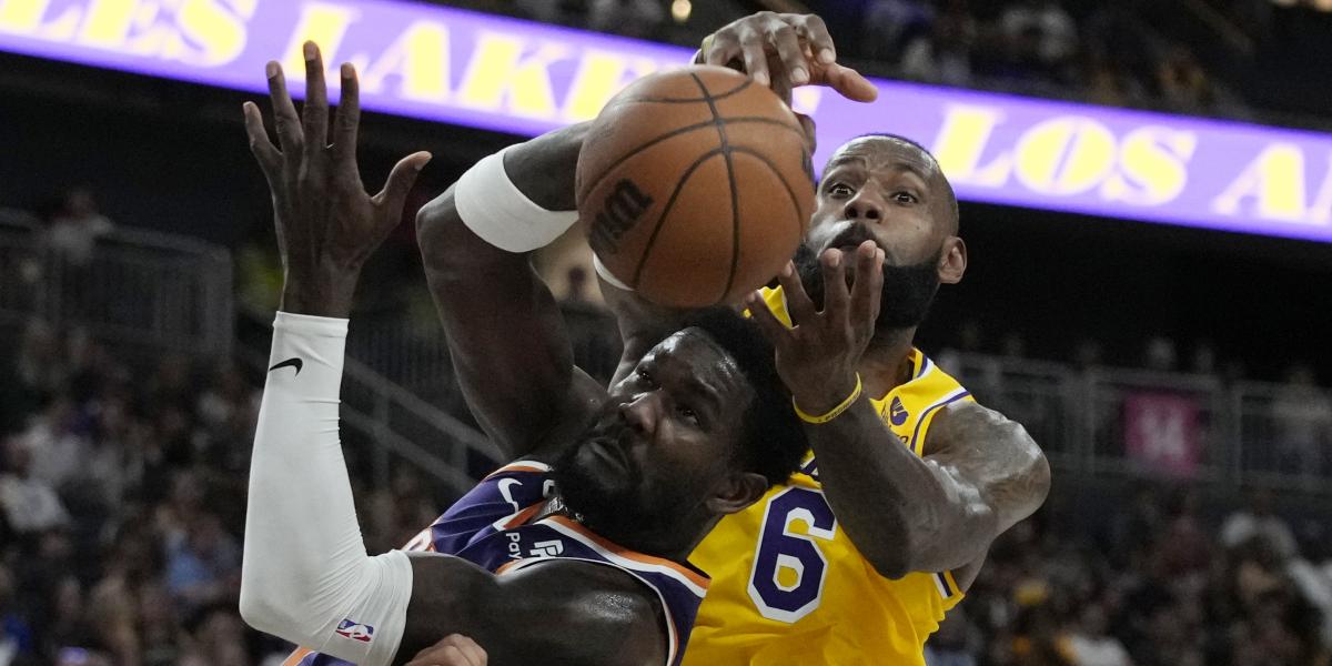Luces y sombras en los Lakers en una digna derrota ante los Suns