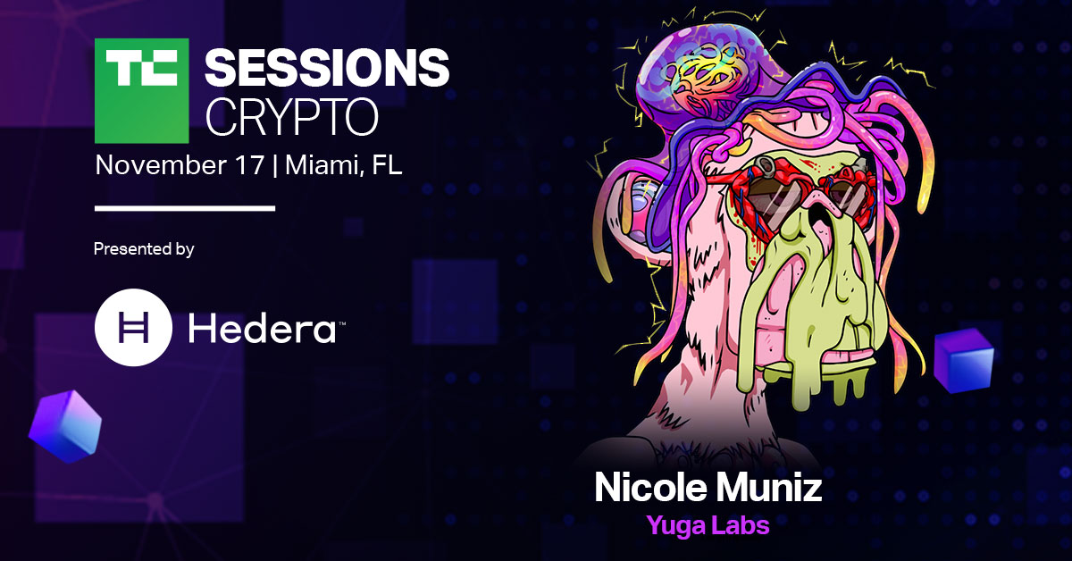 Nicole Muniz de Yuga Labs hablará sobre NFT y Bored Apes en TC Sessions: Crypto