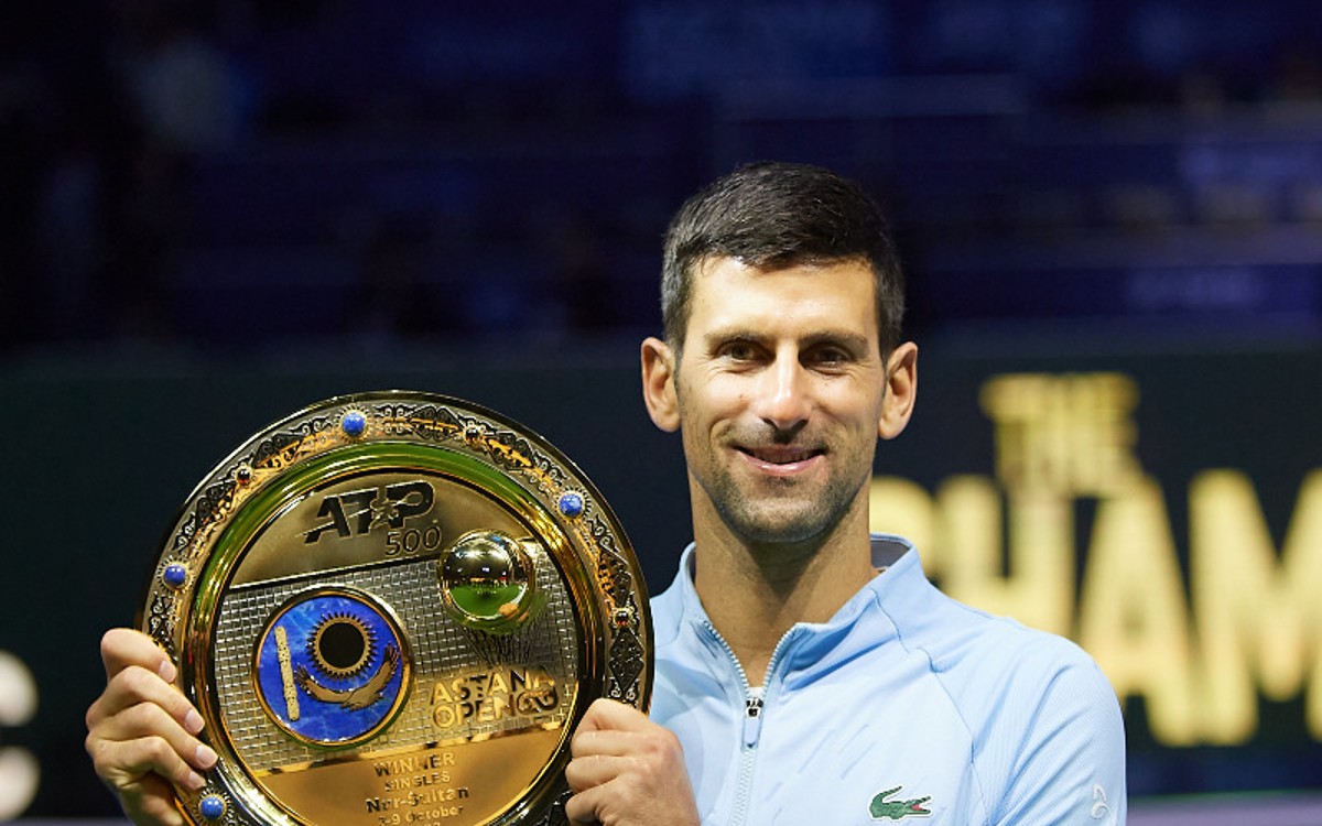 Novak Djokovic se corona en el Torneo de Astana  | Video