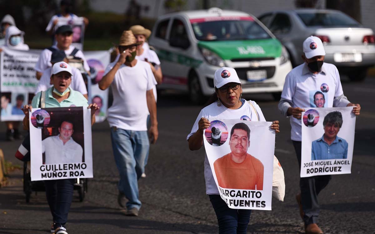 Piden investigar a cuerpos policiacos de Veracruz por desapariciones forzadas