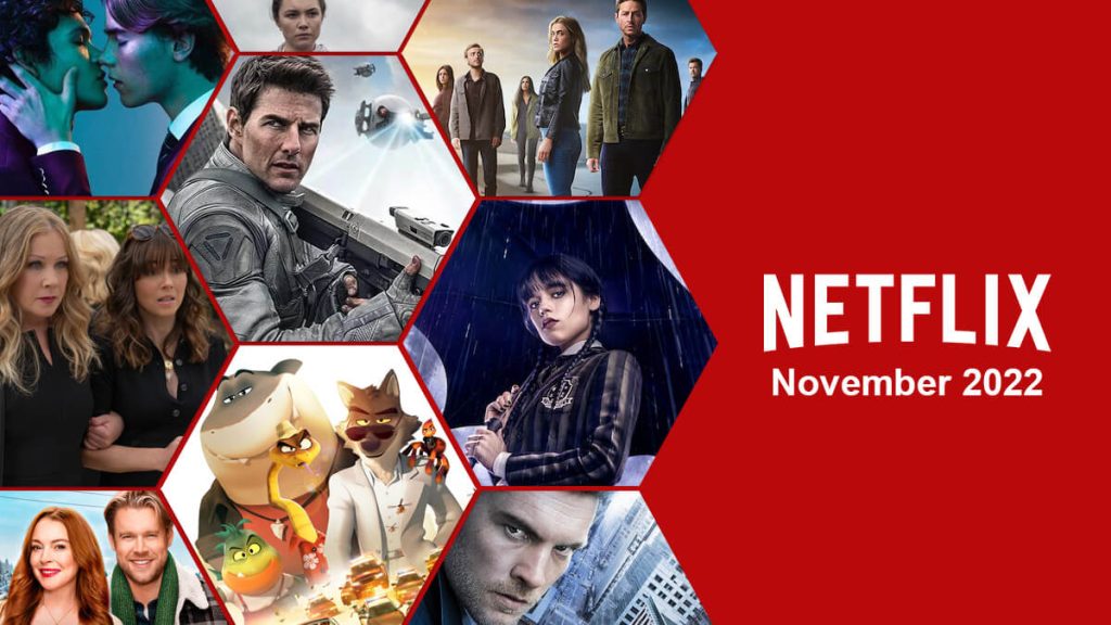 Primer vistazo a lo que llegará a Netflix en noviembre de 2022