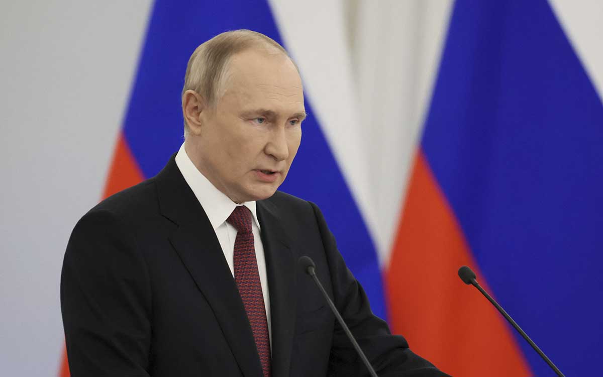 Putin proclama la anexión de cuatro regiones ocupadas en Ucrania: ‘Serán ciudadanos rusos para siempre’