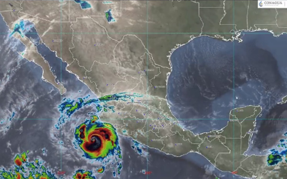 ‘Roslyn’ ya es huracán categoría 4; conoce su trayectoria y los estados que afectará
