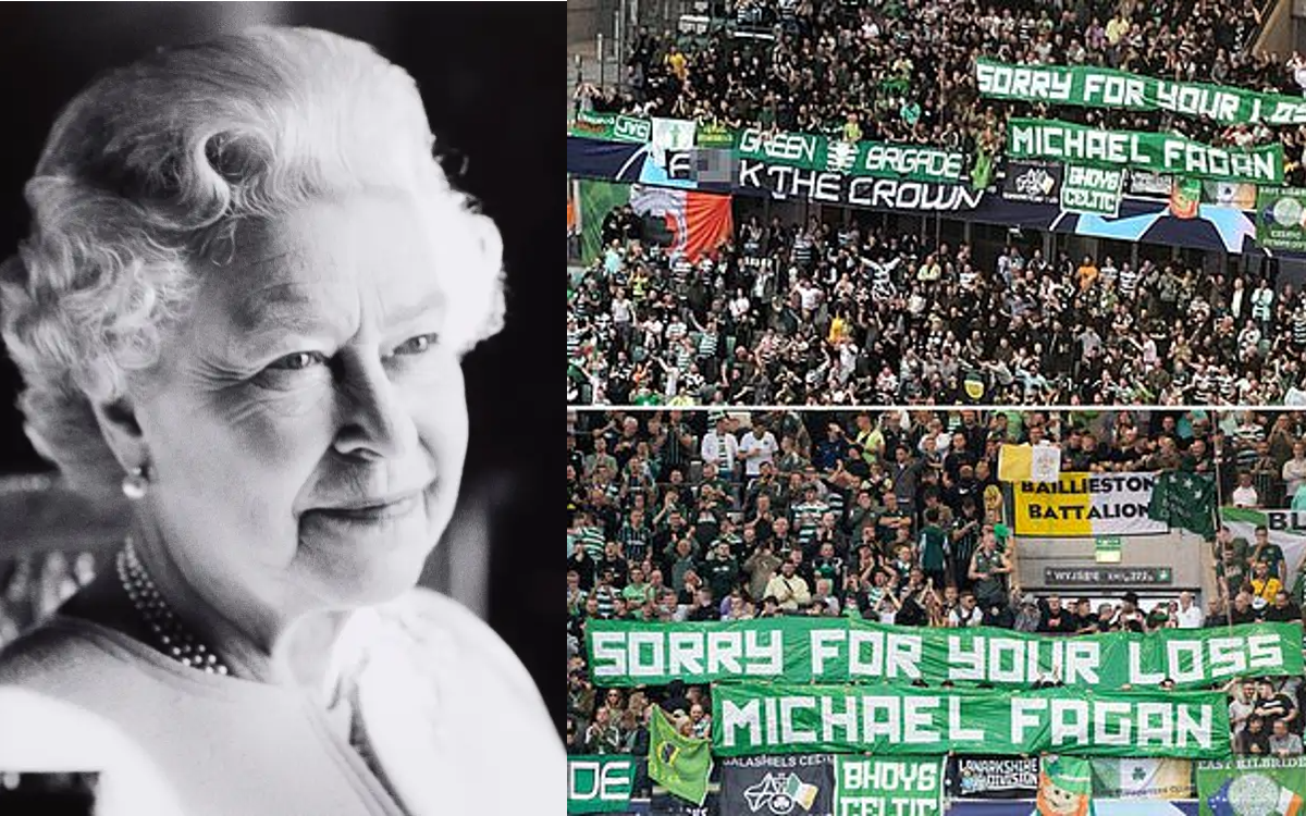 Sancionan a Celtic de Glasgow por insultos de su afición en contra de la Reina Isabel II
