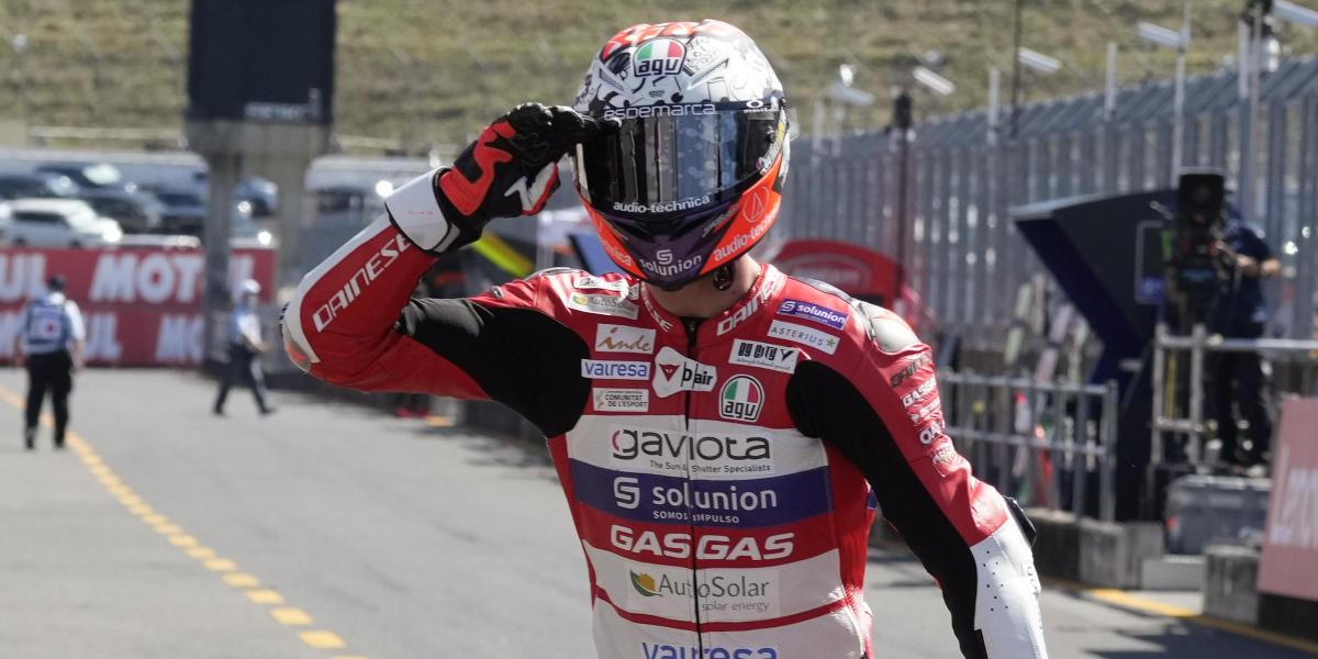 Ser campeón y subir a Moto2, los objetivos de Izan Guevara