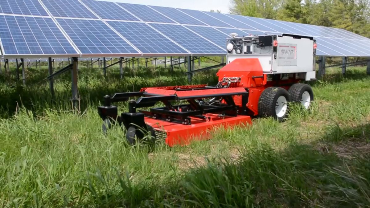 Swap Robotics está allanando el camino para los cortes de vegetación solar eléctricos y el arado de nieve en las aceras