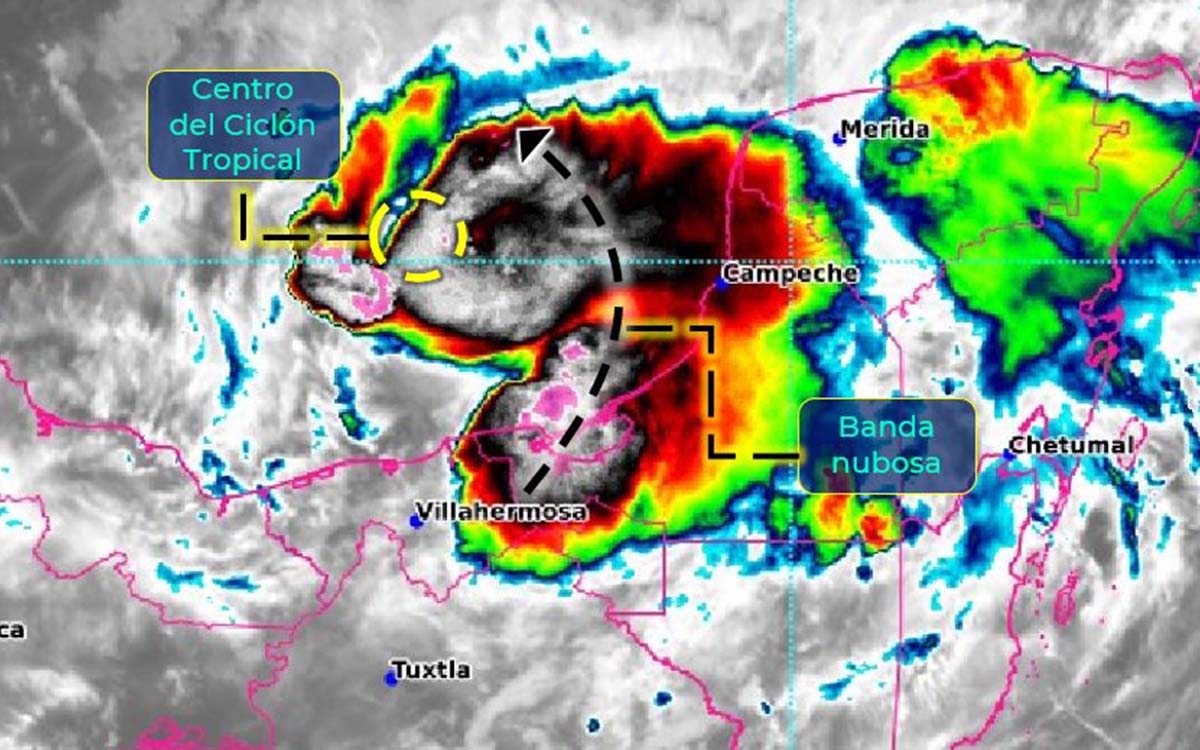 Tormenta tropical Karl se desplaza hacia Tabasco | Conoce las alertas
