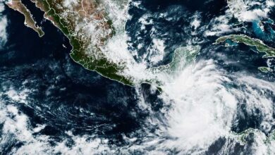 Tormenta tropical avanza sobre Centroamérica y va contra el sureste de México