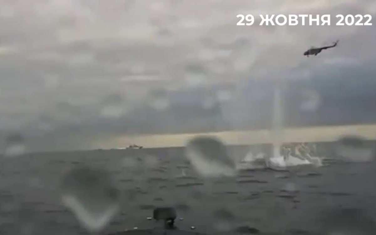 Ucrania ataca a Rusia con drones en el Mar Negro; no reportan víctimas | Videos