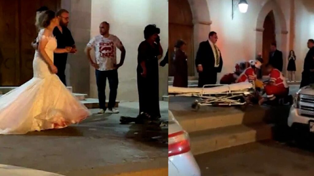 Una boda termina en tragedia con el asesinato del novio en el atrio de la iglesia en el norte de México