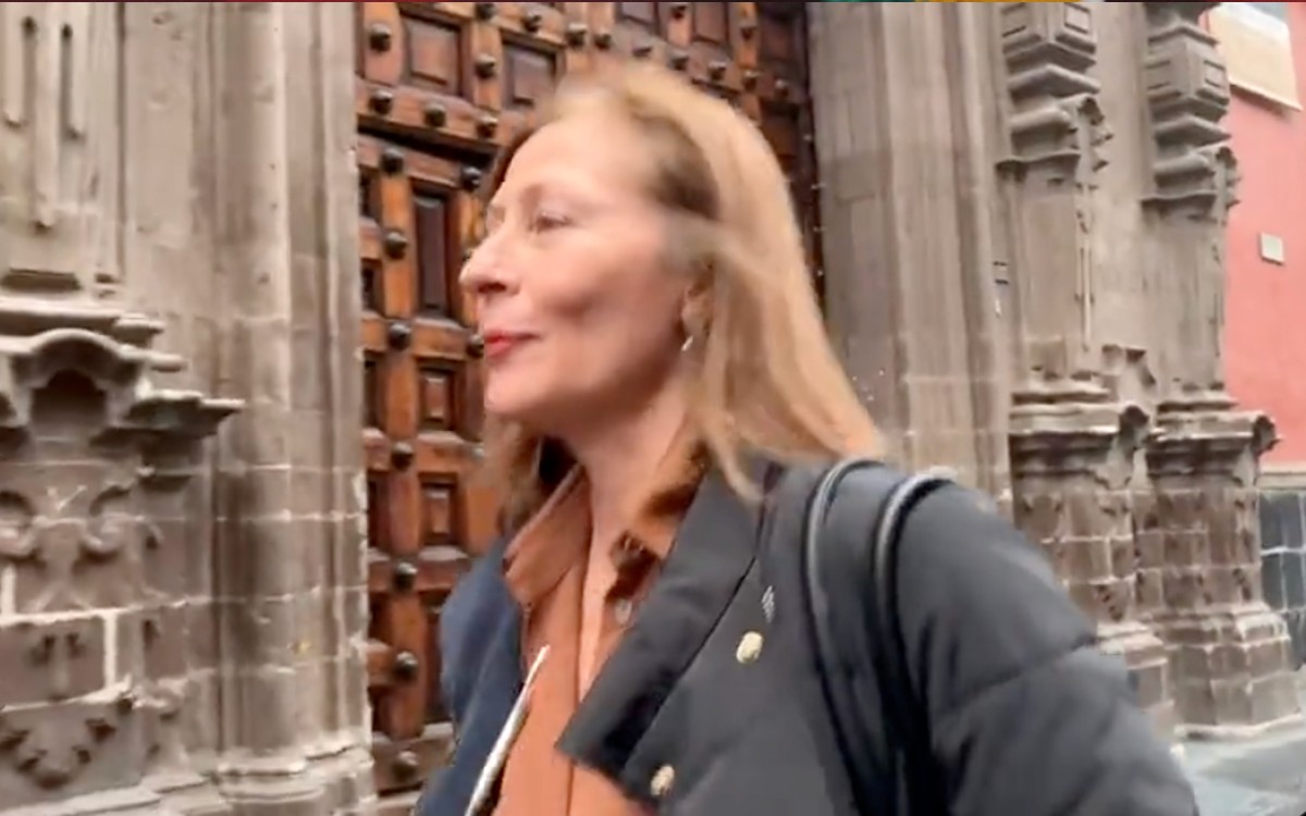 ‘Ya no trabajo en el gobierno’, dice Tatiana Clouthier al salir de Palacio Nacional | Video