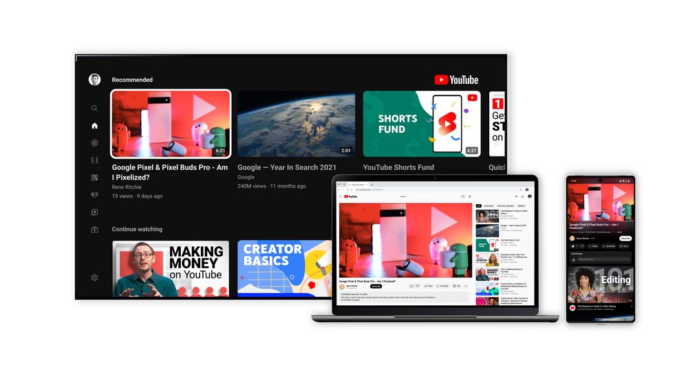 YouTube lanza un nuevo diseño con pellizcar para hacer zoom en iOS y Android y otras actualizaciones
