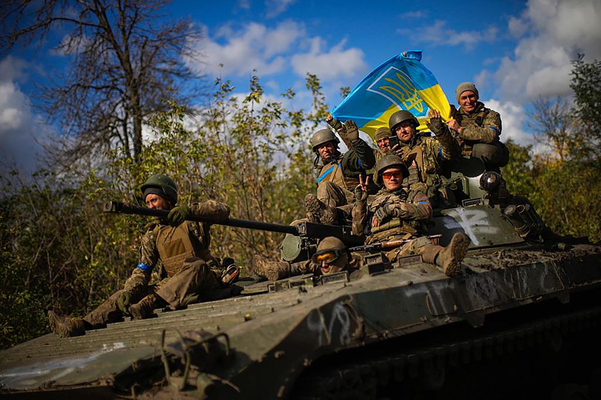 El ejercito de Ucrania se acerca a la ciudad de Jerson sin apenas resistencia rusa