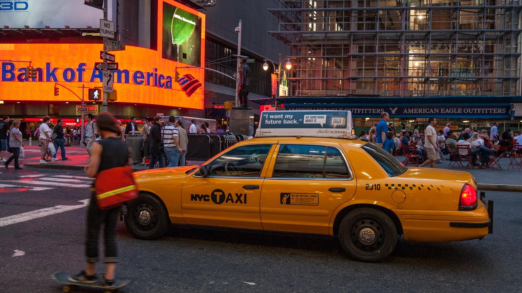 ¿Por qué los taxis de Nueva York son amarillos?