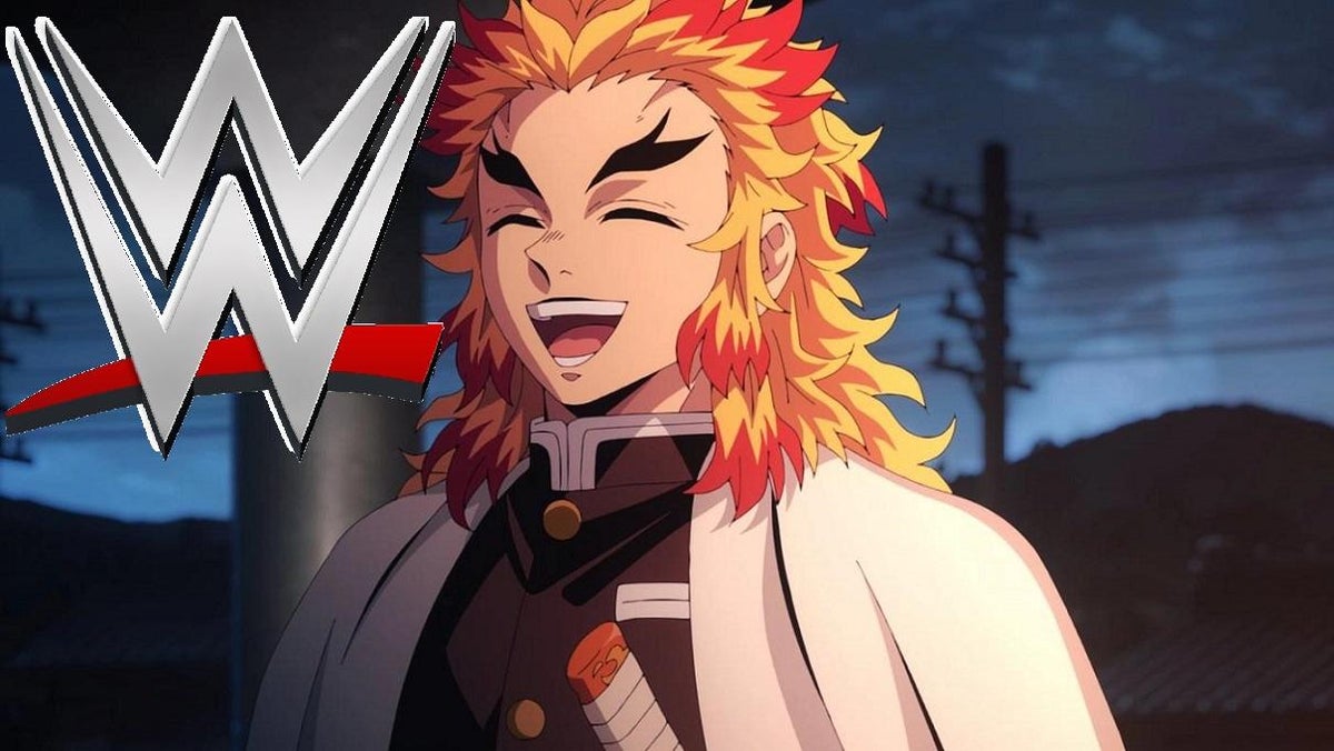La superestrella de la WWE entra al ring como Rengoku de Demon Slayer