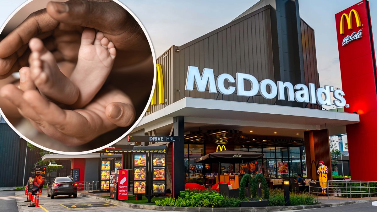 Mujer da a luz en baño de McDonald’s de Atlanta