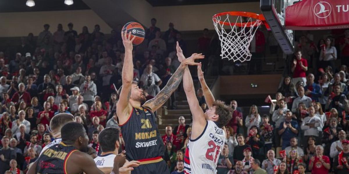 79-74: El Baskonia cae en Mónaco en un final apretado