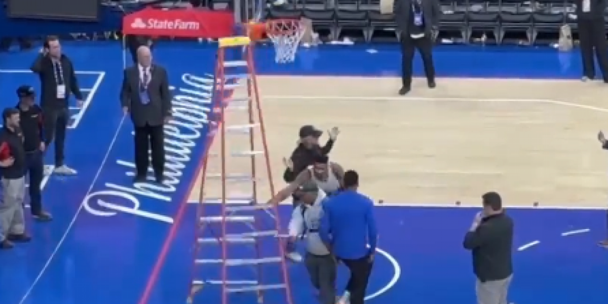 Antetokounmpo, enfadado por perder ante Embiid, se la lía a un empleado de los Sixers