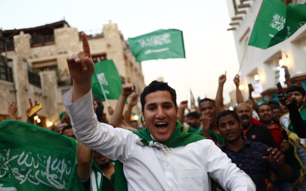 Arabia Saudita celebra a lo grande y el Rey decreta día feriado tras vencer a Argentina en Qatar