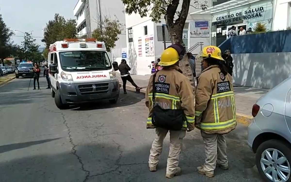 Cae domo de cristal en hospital de Pachuca: 4 heridos