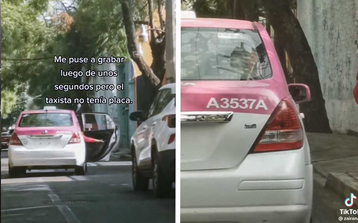 Captan a taxista que no dejaba bajar a dos mujeres en CDMX: ¡Ya me iba a aventar! | Video