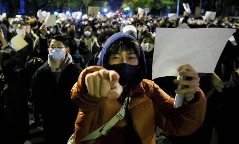 China: una protesta nacional