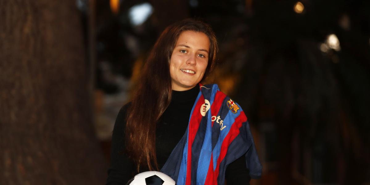 Claudia Pina: "Mi sueño es ser importante en el Barça"
