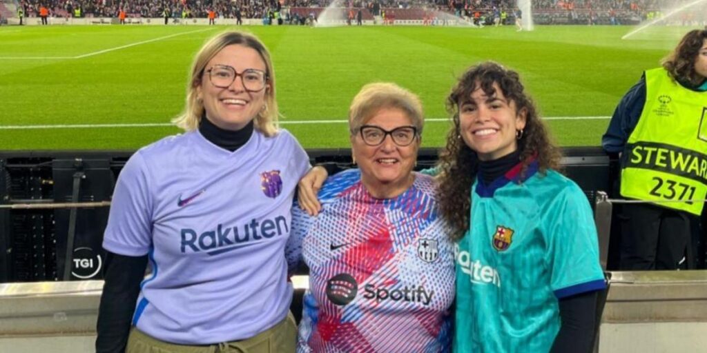 Dèlia Brufau: “El Barça femenino es un punto de unión con mi abuela y hermana”