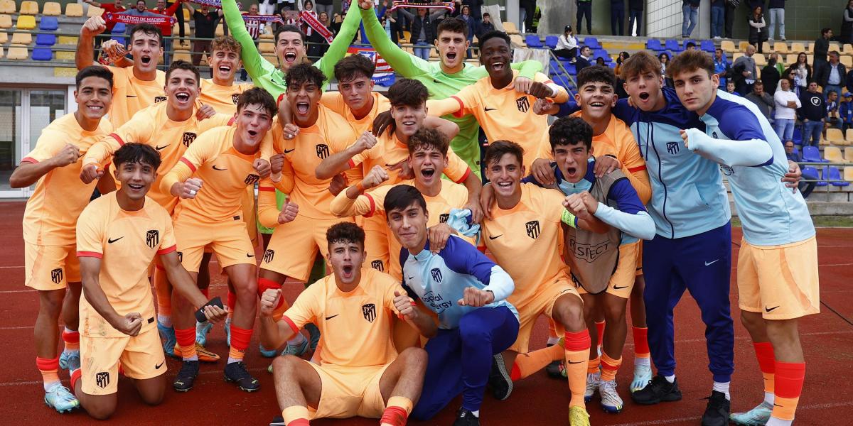 El Juvenil del Atlético sí da la talla: "¡Vamos a por todas!"