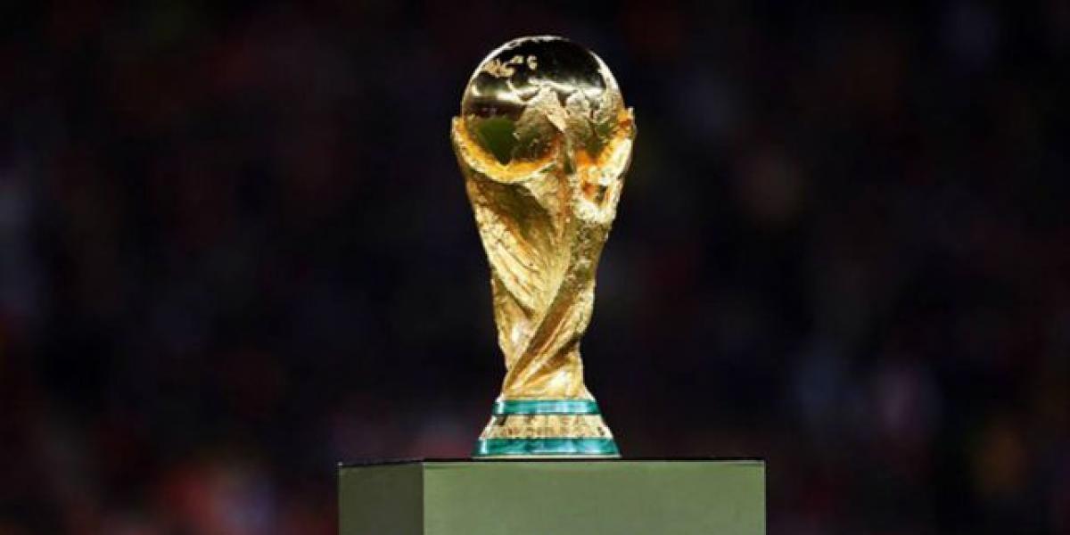 El trofeo del Mundial, un visto y no visto
