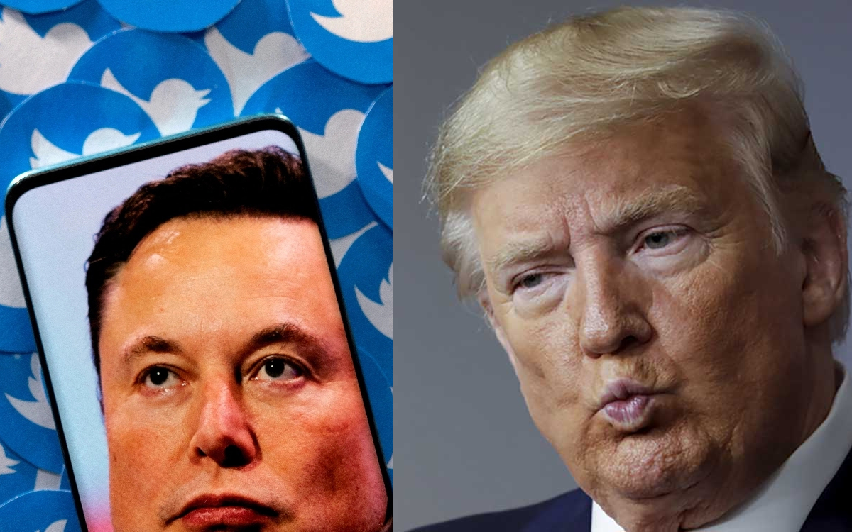 Elon Musk pone a votación reactivar cuenta de Donald Trump en Twitter
