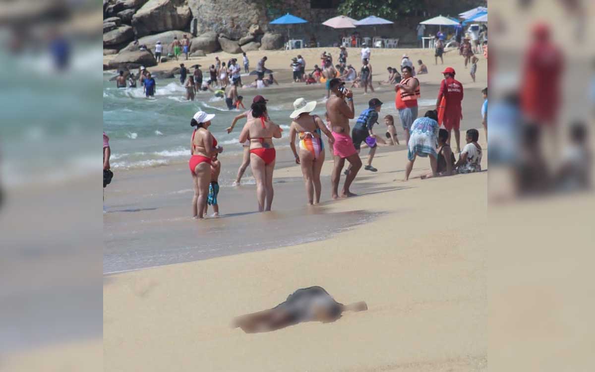 Guerrero: Fiscalía investiga aparición de dos cuerpos maniatados en playa de Acapulco