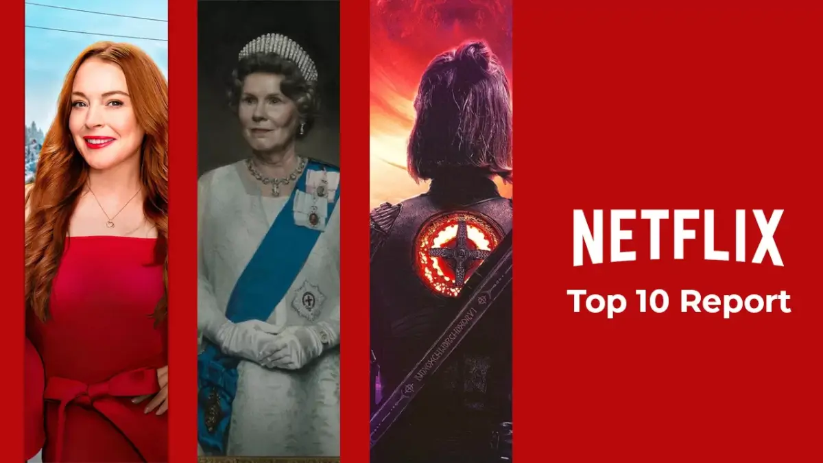 Informe Top 10 de Netflix: ‘Falling for Christmas’, ‘Lost Bullet 2’, ‘The Crown’, ‘Warrior Nun’ y películas de animación.