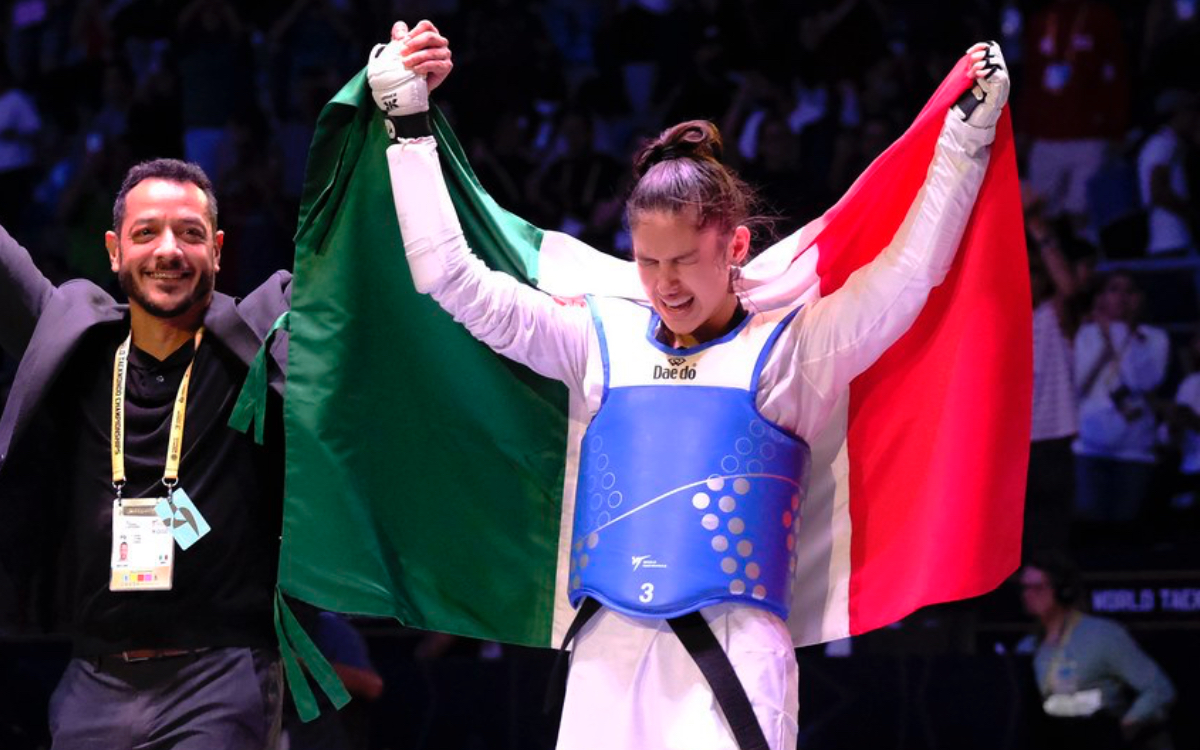 La mexicana Leslie Soltero conquista el Campeonato Mundial de Taekwondo | Video