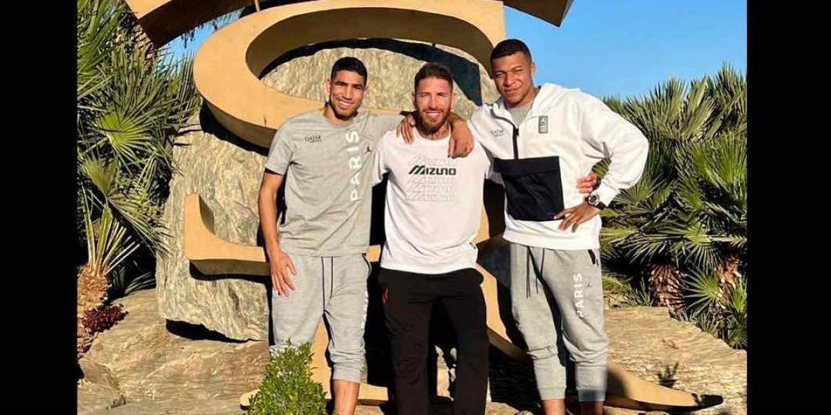 Las 'pullas' a Mbappé en la última foto que ha compartido Sergio Ramos